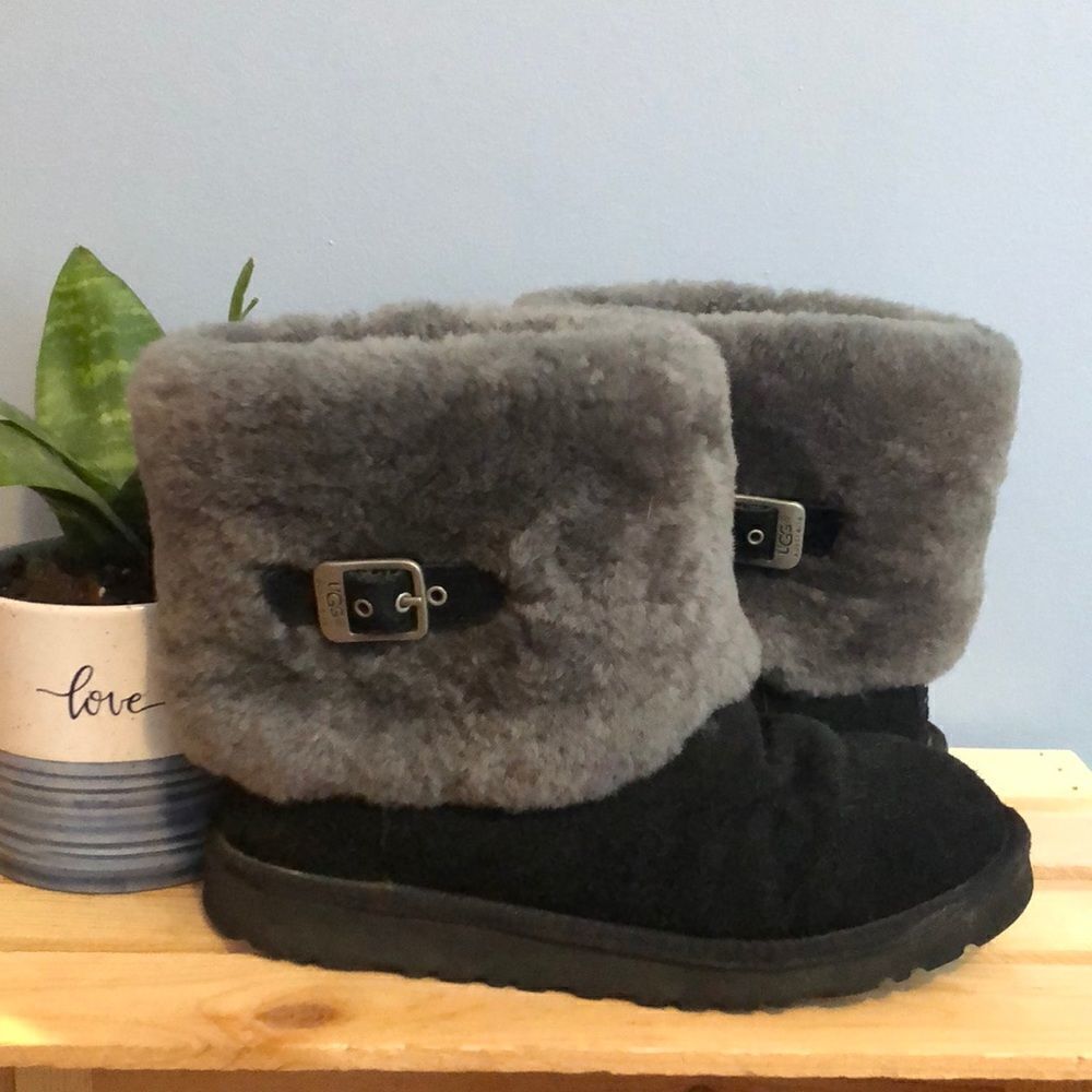 SALE 🏦 EUC UGG 1001672 Black/Grey